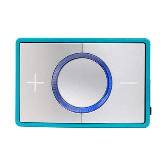 Simptronic Tech Ceecoach 2 Single Rider/Trainer Headset   Pair With Up To 6 Devices   Up To 10 Hours Of Talk Time  Turquoise/Sil