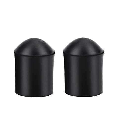 Double Bass Endpin Screw On,2Pcs Black Double Bass Endpin Rubber Tip End Pinstopper Protector Endmusical Instrument Accessory El