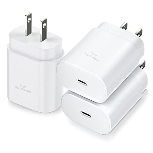 Usb C Charger Block, Costyle 25W Super Fast Charger Type C Charging Block Compatible Iphone 15/14/13 Pro/12 Mini/11 Pro Max/Xs/X