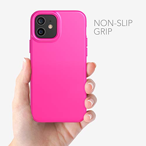 Tech21 Evo Slim Phone Case For Apple Iphone 12 Pro Max 5G With 8 Ft. Drop Protection, Mystical Fuchsia