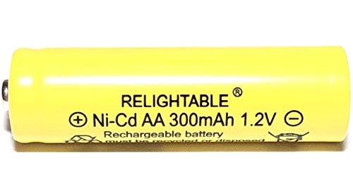 Relightable 300Mah Aa Nicd 1.2V Rechargeable Batteries Garden Solar Ni Cd Light Led K (Pack Of 20)