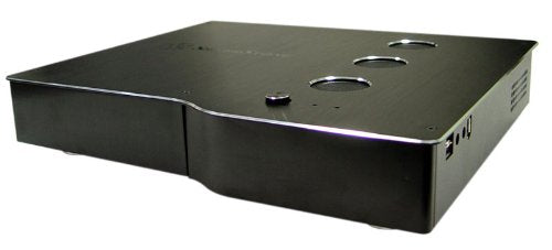 Black, All Aluminum Alloy Mini Itx, With 60W Psu Dc To Dc,  5.25'' X1 ,  Exposed, 3.25'' X1 Hidden