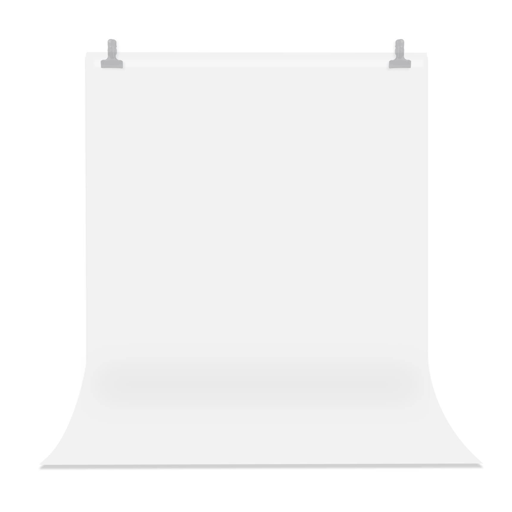Selens 3.3X6.5Ft/1X2M White Pvc Backdrop For Photography, Pvc Matte Vinyl Seamless Background Non Reflection For Photo Studio Background Screen Television Video Recording