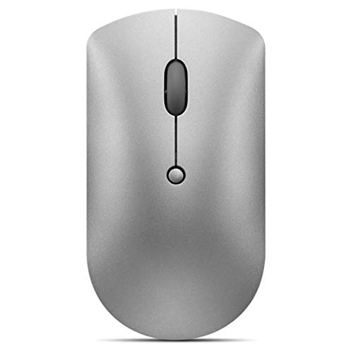 Lenovo 600 Bluetooth Silent Mouse, Blue Optical Sensor, Adjustable Dpi, 4 Button, Microsoft Swift Pair, Windows, Chrome, Gy50X88