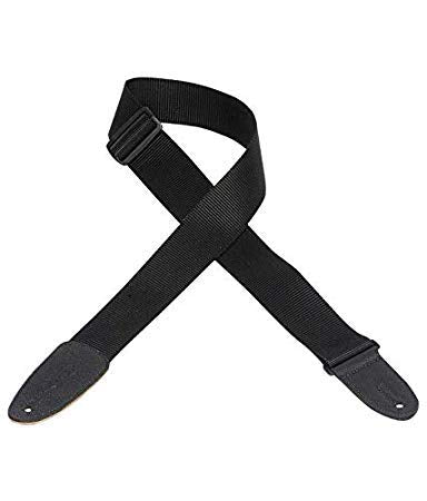 SAI Super Band (SSB 689) Guitar Strap Belt Black for Acoustic Guitar