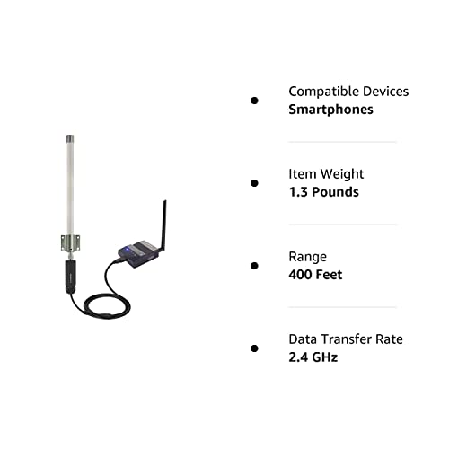 C. Crane Cc Vector Rv Long Range Wifi Repeater System 2.4 Ghz  Extends Distant Wifi To All Devices In Your Rv, Boat Or Big Rig