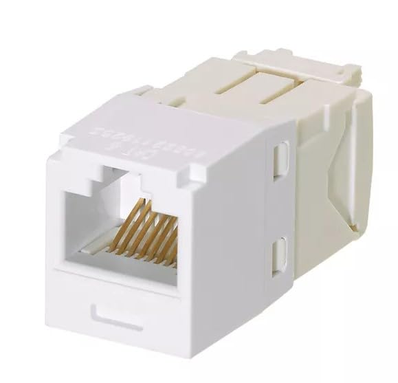 Panduit Cj688Tgwh Category 6 8 Wire Tg Style Jack Module, White