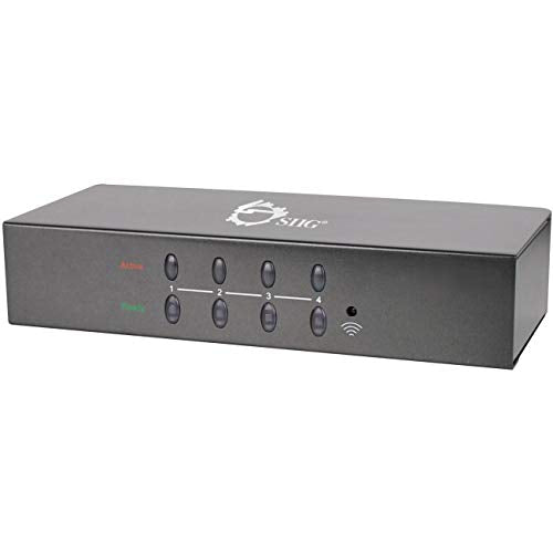 Siig Vga Switch   4 X 1   1920 X 1440   Rohs Compliance