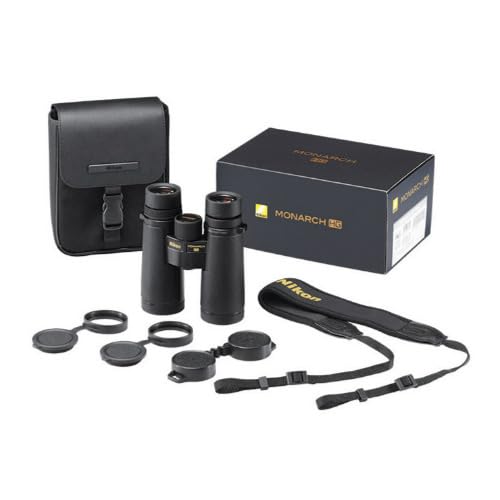 Nikon Monarch Hg 10X42 Binocular, Black (16028)