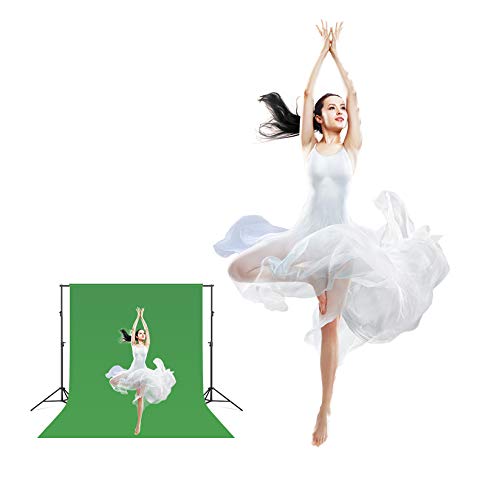 Hmtfoto Background Green Screen Photo Backdrop Chromakey Muslin Portrait Background Screen For Photo Video Studio Photography Ba