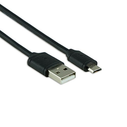 Ge 6 Feet Usb/Am To Usb Micro M 2.0 Data Cable   Retail Packaging   Black