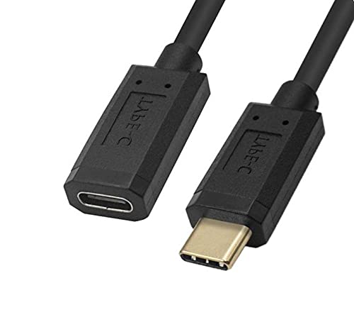 Qaoquda Coiled Usb 3.1 Type C Cable, Usb C Male To Usb C Female Coiled Spring Spiral Cable, 3A 10Gbps Fast Charging, Data Extens