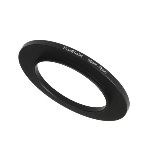Fotodiox Metal Step Up Ring, Anodized Black Metal 52Mm-72Mm, 52-72 Mm