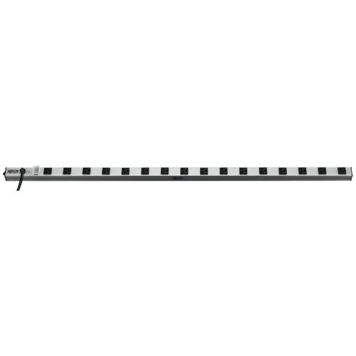 Tripp Lite Power Strip 16 Outlets 1 1/2 X 48 X 1/2 15 Ft Cord Silver Trpps4816