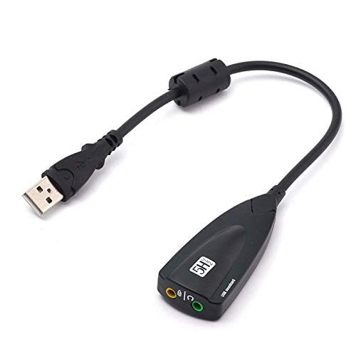 Navor Usb To 3.5Mm Jack Audio Adapter - External Sound Card Usb 2.0 To Audio Jack With Stereo Converter - Compatible With Headph