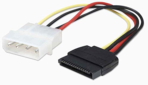 Manhattan Sata Power Cable Sata 15P 4P 6.5In/16Cm (342766)