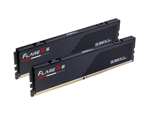 gSKILL Flare X5 Series (AMD Expo) DDR5 RAM 32gB (2x16gB) 6000MTs cL36-36-36-96 135V Desktop computer Memory UDIMM - Matte Black 