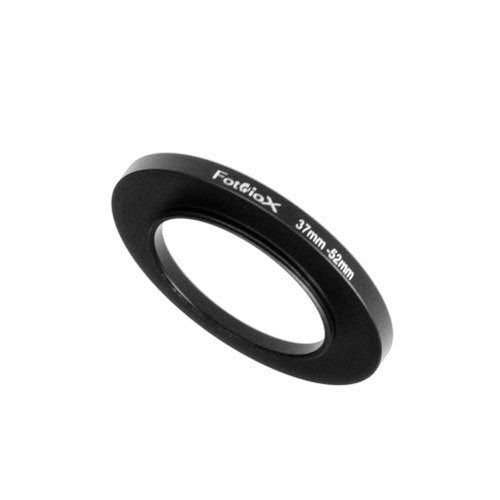 Fotodiox Metal Step Up Ring Filter Adapter, Anodized Black Aluminum 37Mm-52Mm 37-52 Mm