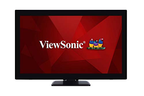 Viewsonic Td2760 27 Inch 1080P 10 Point Multi Touch Screen Monitor With Advanced Ergonomics Rs232 Hdmi And Displayport