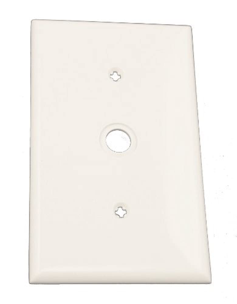 Leviton 80718 W PB WH WP 1G TEL THERMOPL W/CAP SCR