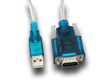 AYA 3Ft (3 Feet) USB 2.0 to Serial DB9 RS232 Adapter w/Thumbscrews for Win7/8/10/Mac/Linux