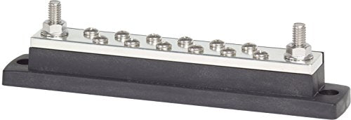 Blue Sea Systems 250 Amp Maxibus Busbar With 12 Screws, 2105