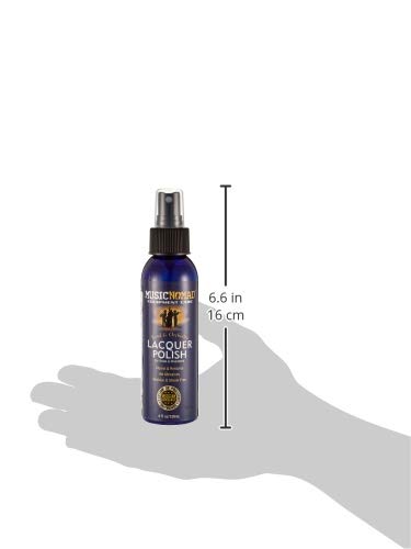 Musicnomad Lacquer Polish For Brass & Woodwind Instruments, 4 Oz. (Mn700)