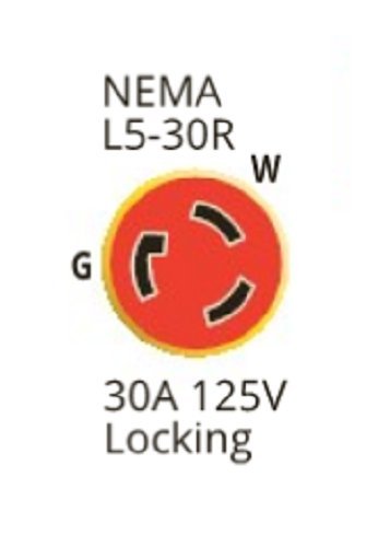 Ancor (199119 30 Amp Cordset With Led Ergo Grip, 50'