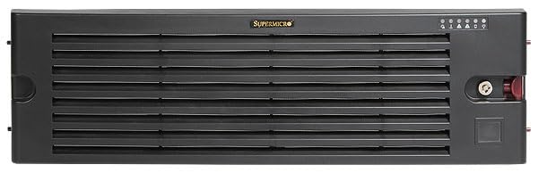 Supermicro 3U Rackmount Bezel   Black