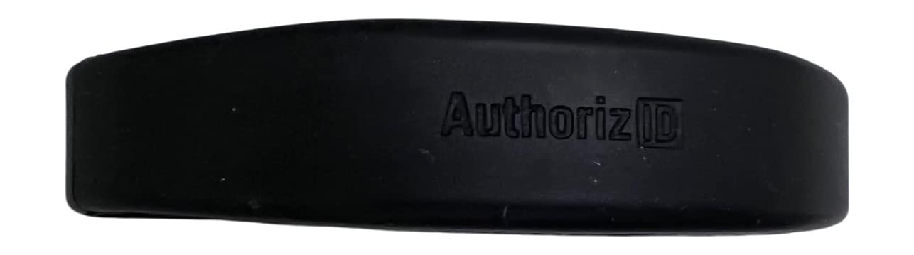 10   26 Bit H10301 125 Khz Proximity Wristbands Black Straight Authorizid Wiegand Waterproof Compare W/ 1386 1326 7610 1586 1391