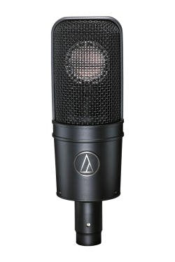 Audio Technica AT4040 Cardioid Condenser Microphone Bundle with Pop Filter, XLR Cable, Shockmount, case and cover
