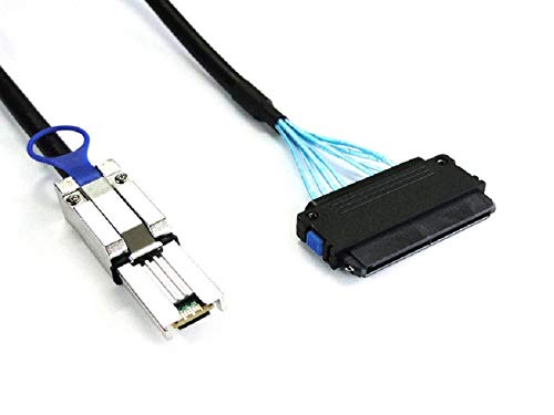 Mini Sas Sff 8484 Sas 32 Pin To Sff 8088 26 Pin Cable   0.75 Meter
