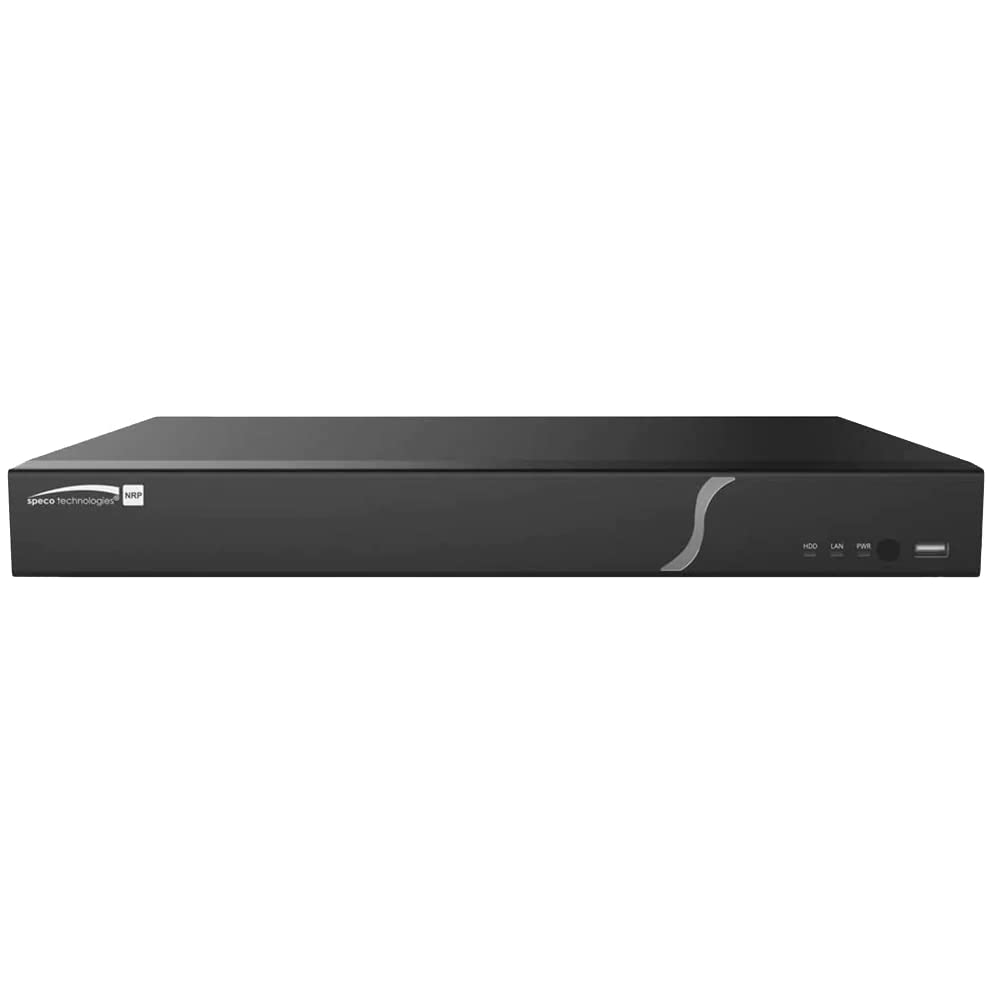 Speco 8 Channel 4K Recorder F/Ip Cameras Only   Power Over Ethernet