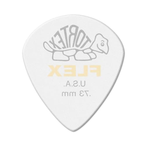 Jim Dunlop Tortex Flex Jazz Iii Xl .73Mm 72 Pack Guitar Picks (466R.73)