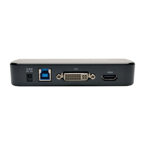 Tripp Lite Usb To Dvi And Hdmi Dual Monitor Video Display Adapter, Usb 3.0 Superspeed (U344 001 Hddvi)