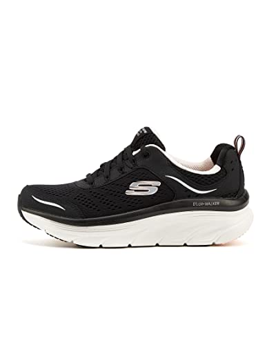Skechers Womens Dlux Walker Infinite Motion Sneaker, Blackpink, 7 M Us