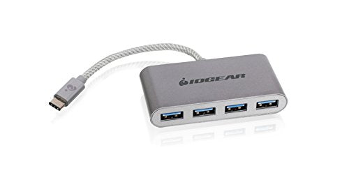 Iogear Hub C   Usb C To 4 Port Usb A Hub, Guh3C14