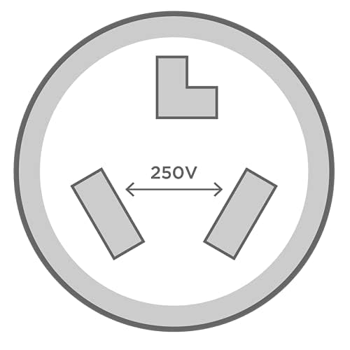 Tesla Motors 10-30 Nema Adapter Gen 2 For Mobile Connector Black