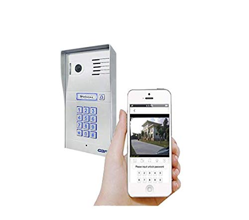 GBF Smart Video Door Phone & Doorbell Intercom System (PL963PM-POE),1080P HD, Smart Keypad, Work with ONVIF, Built in POE, Contr