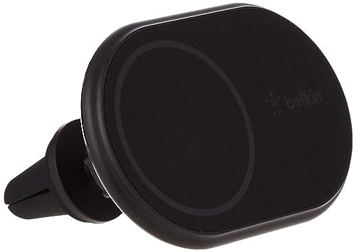 Belkin Magsafe Compatible Car Phone Magnetic Charging Air Vent Mount   Air Vent Phone Holder And Charger For Iphone 14, 13, And