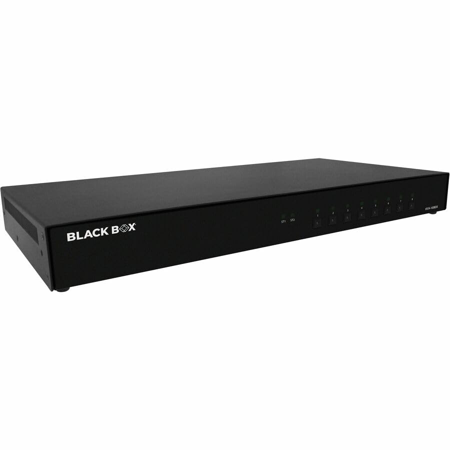 Kvm Switch, Niap 4.0 Certified - 8-Port, Single-Monitor, Dvi-I, Cac