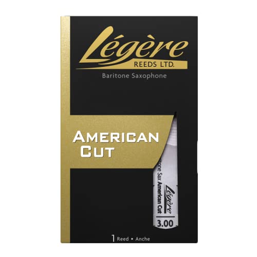 Lagare Reeds Premium Synthetic Woodwind Reed, Baritone Saxophone, American Cut, Strength 275 (Bsa275)