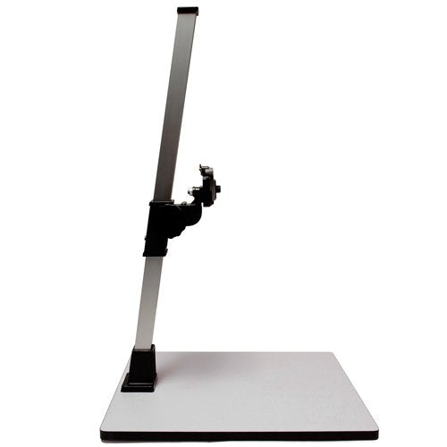 Albinar High Load 28 Inch Copy Macro Stand With 15.75 Inch X 19 Inch Base, Quick Release Mount And Lights