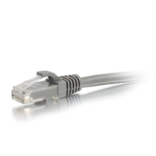 C2G 31340 Cat6 Cable   Snagless Unshielded Ethernet Network Patch Cable, Gray (5 Feet, 1.52 Meters)