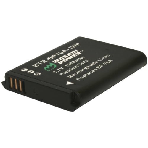 Wasabi Power Battery For Samsung Bp70A, Ea Bp70A