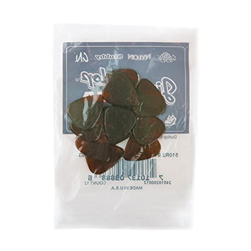 Jim Dunlop Primetone Standard 2.0Mm Sculpted Plectra With Grip   12 Pack (510R2.0)