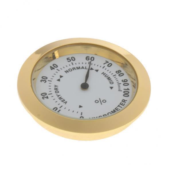 Ecomistiq2Xpractical Guitar Hygrometer Golden|Musical Instruments & Gear|Brass|Parts & Accessories|Care & Cleaning