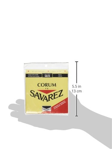 Savarez 500Pr Corum Cristal Classical Guitar Strings, Standard Tension, Blue Card