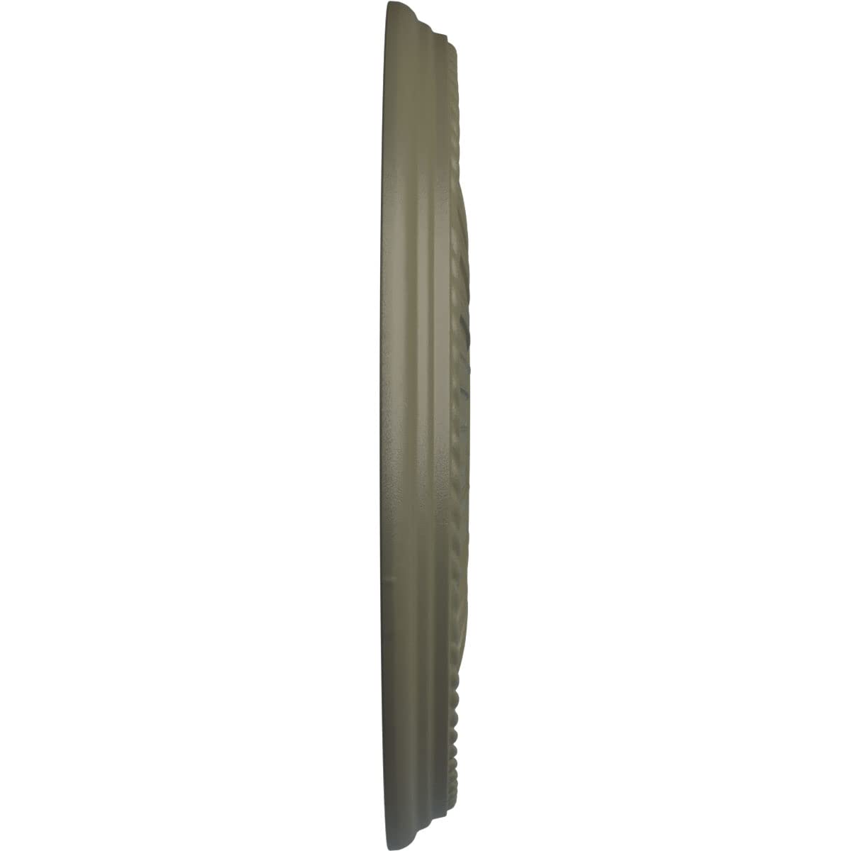 Ekena Millwork Cm20Be1Ssf Berkshire Ceiling Medallion, 20 1/8''Od X 3 7/8''Id X 1 7/8''P, Hand Painted Spartan Stone