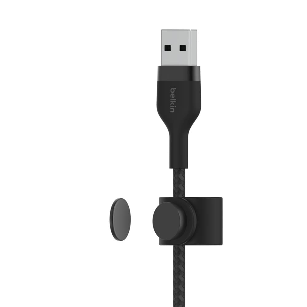 Belkin Boostcharge Pro Flex Braided Usb Type A To Lightning Cable (1M33Ft), Mfi Certified Charging Cable For Iphone 14, 13, 12,